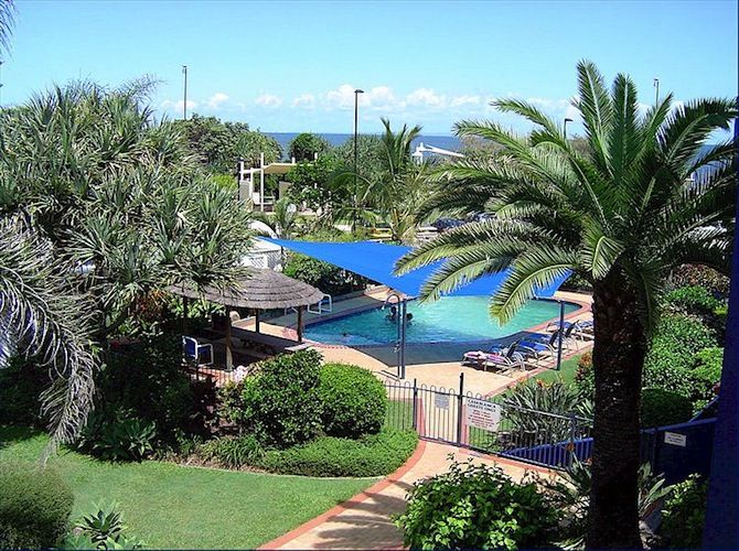Pool and gardens